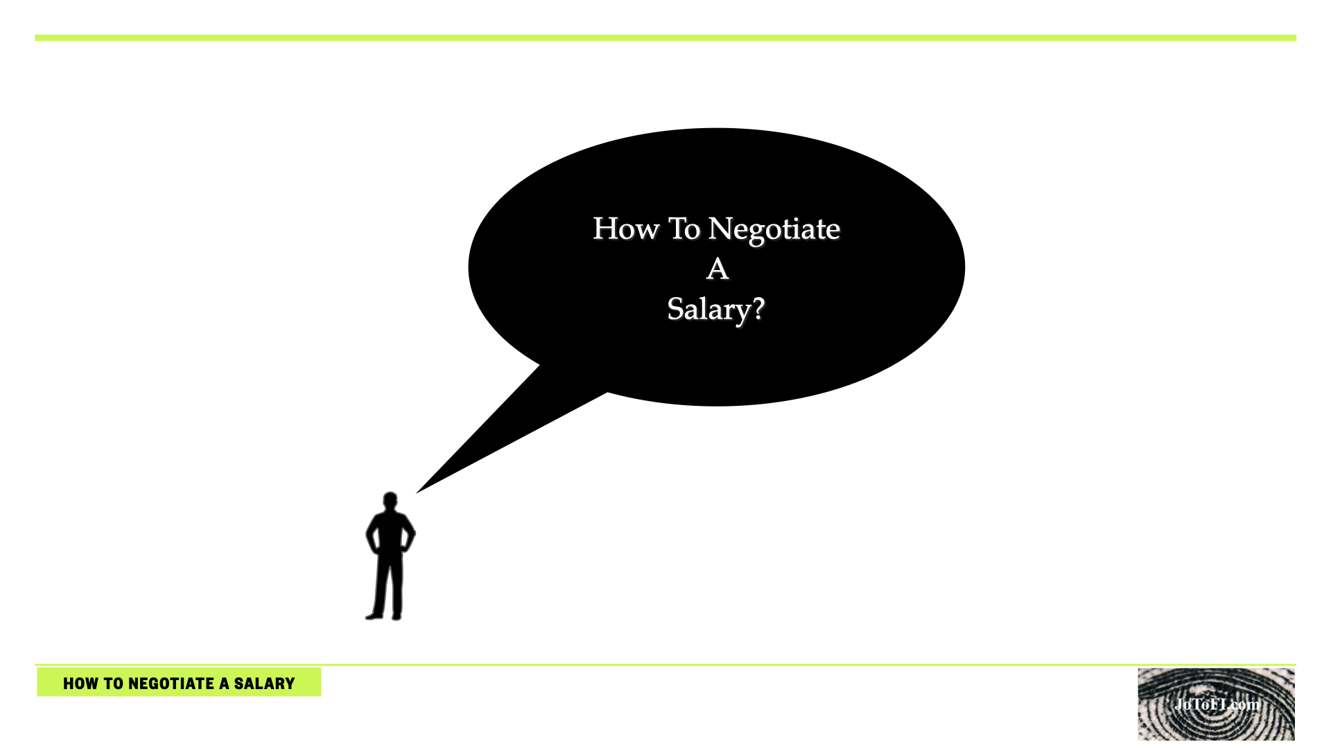 How to negotiate a salary